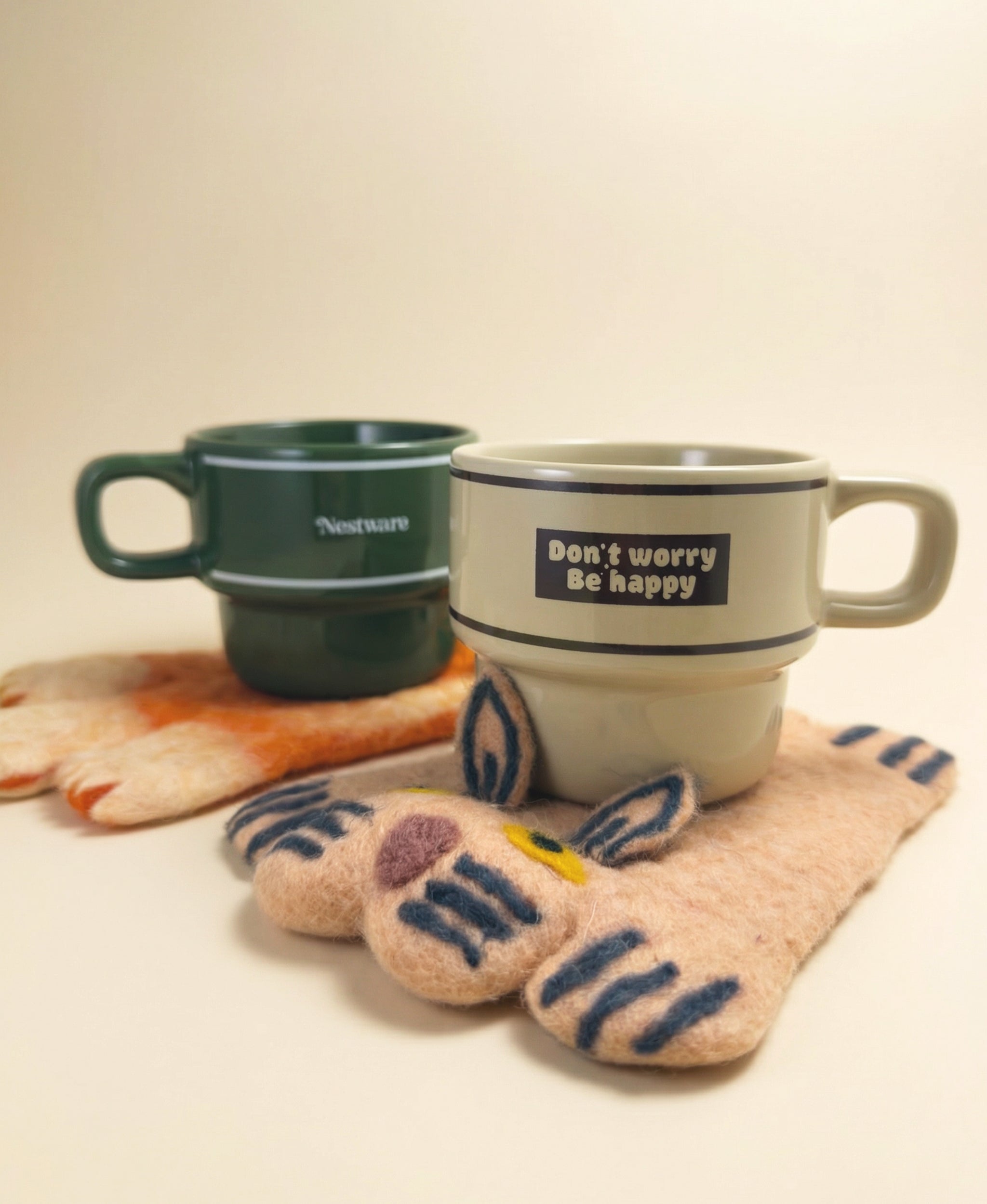 Felt Animal Coaster / Pot Holder