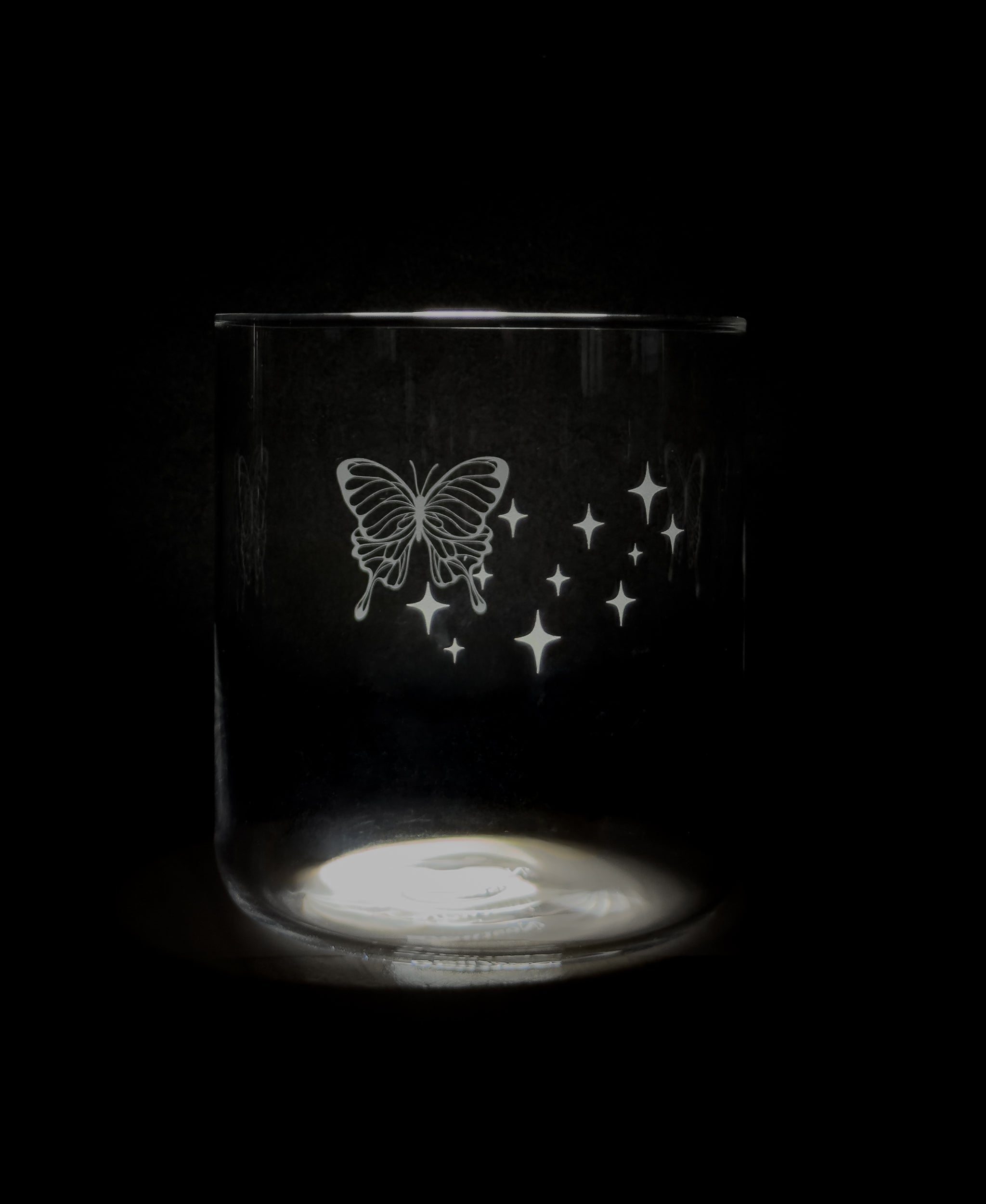 Butterfly Ultra Thin Double Old Fashioned Glass