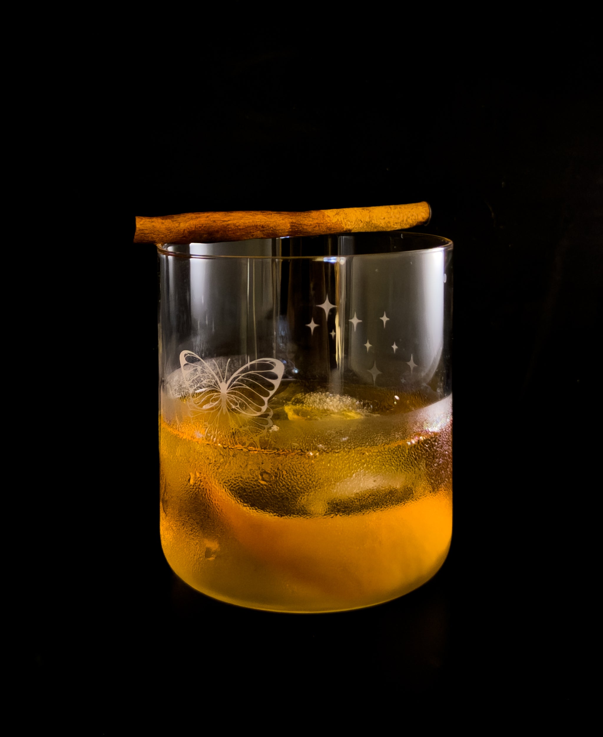 Butterfly Ultra Thin Double Old Fashioned Glass