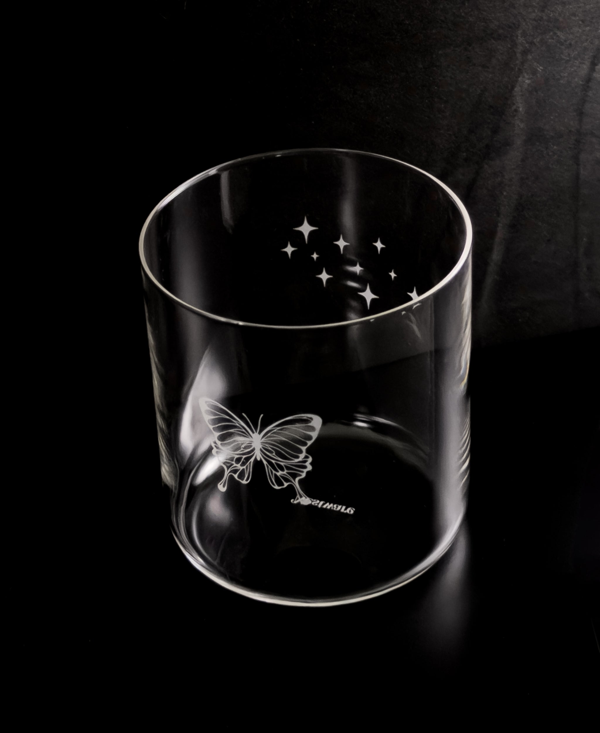 Butterfly Ultra Thin Double Old Fashioned Glass