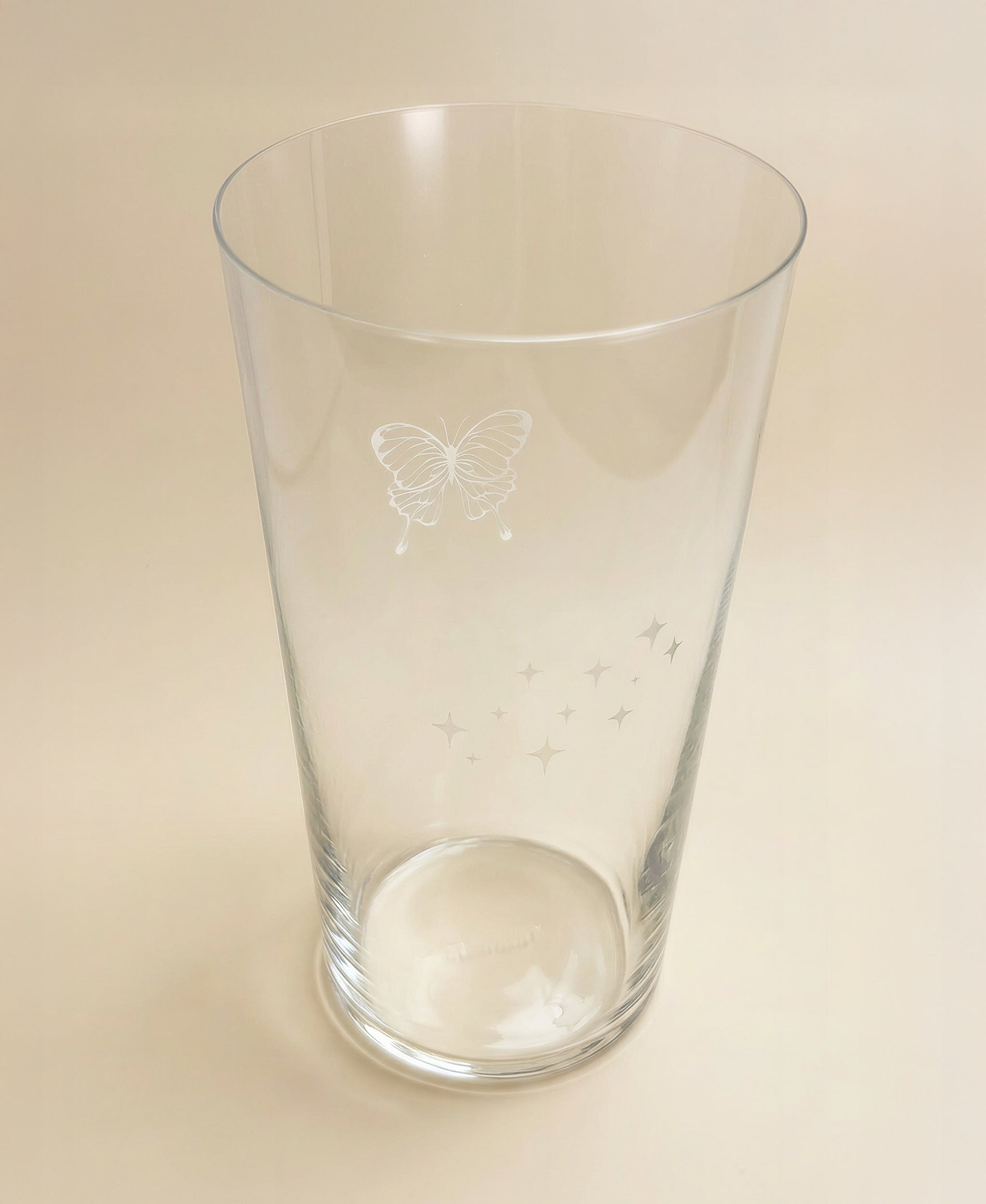 Butterfly Ultra Thin Crystal Beer Glass
