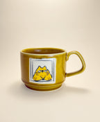 Cat Print Ceramic Coffee Mug