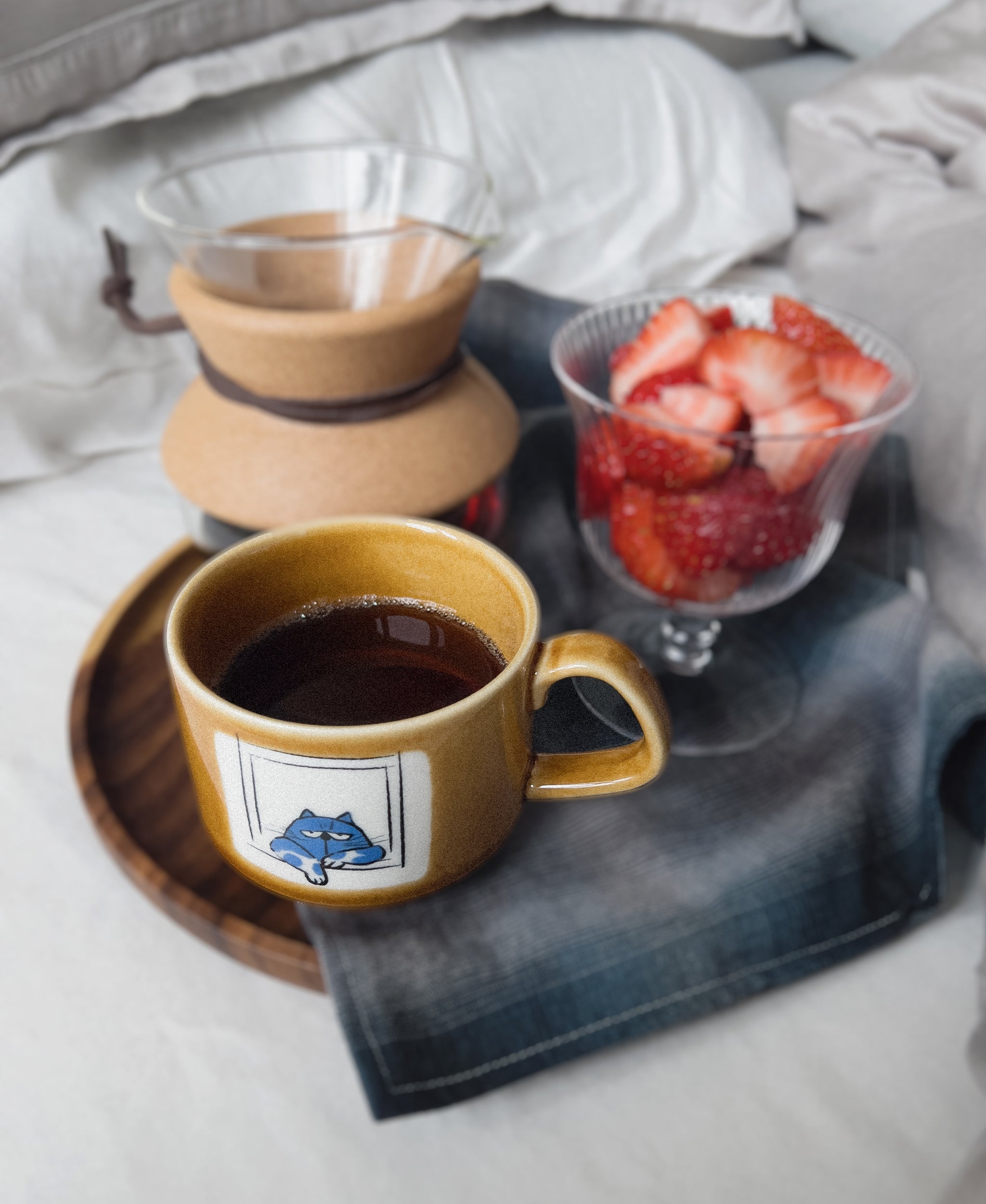 Cat Print Ceramic Coffee Mug