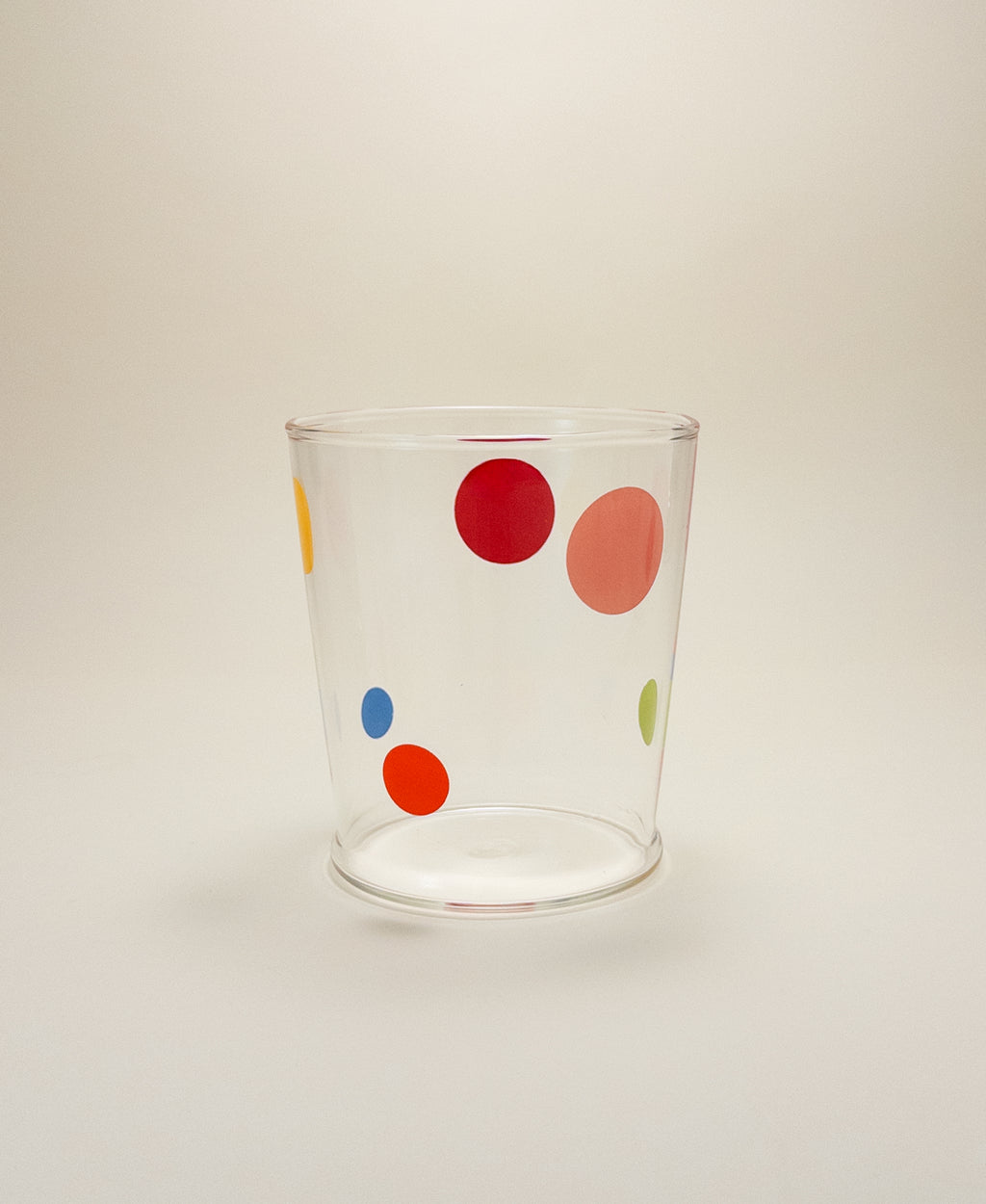 Retro Dot Glass Tumbler