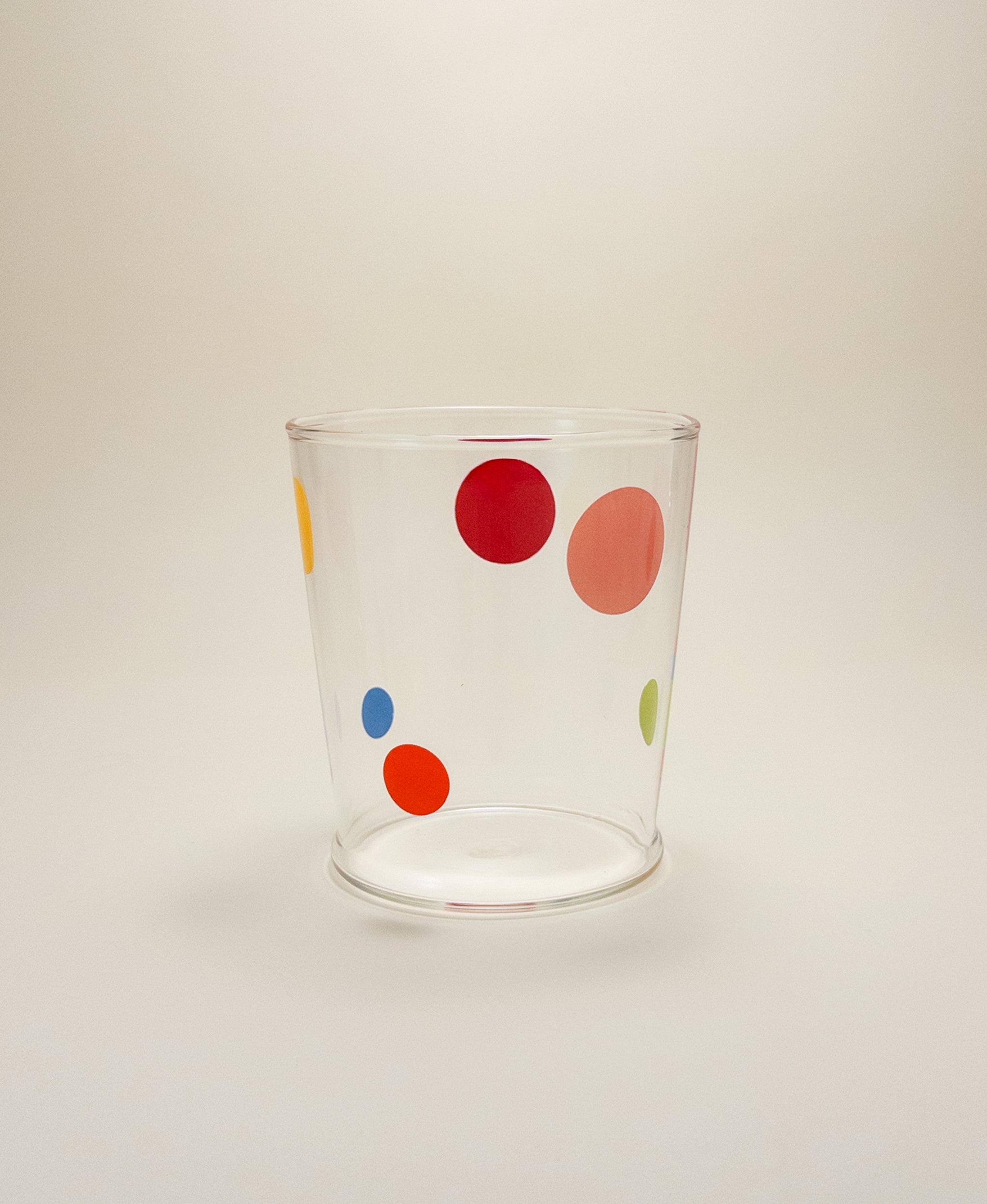 Retro Dot Glass Tumbler