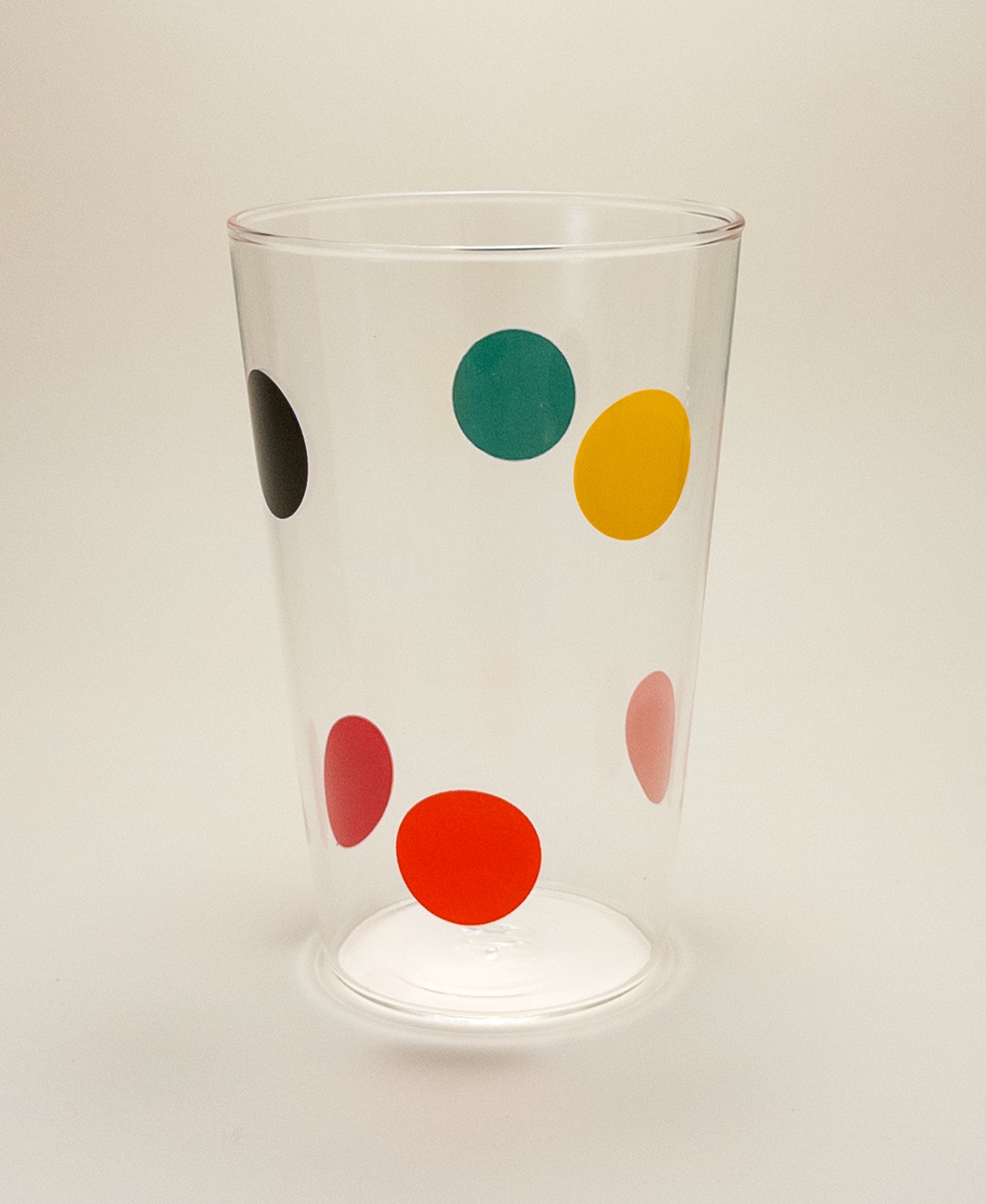 Retro Dot Tall Glass