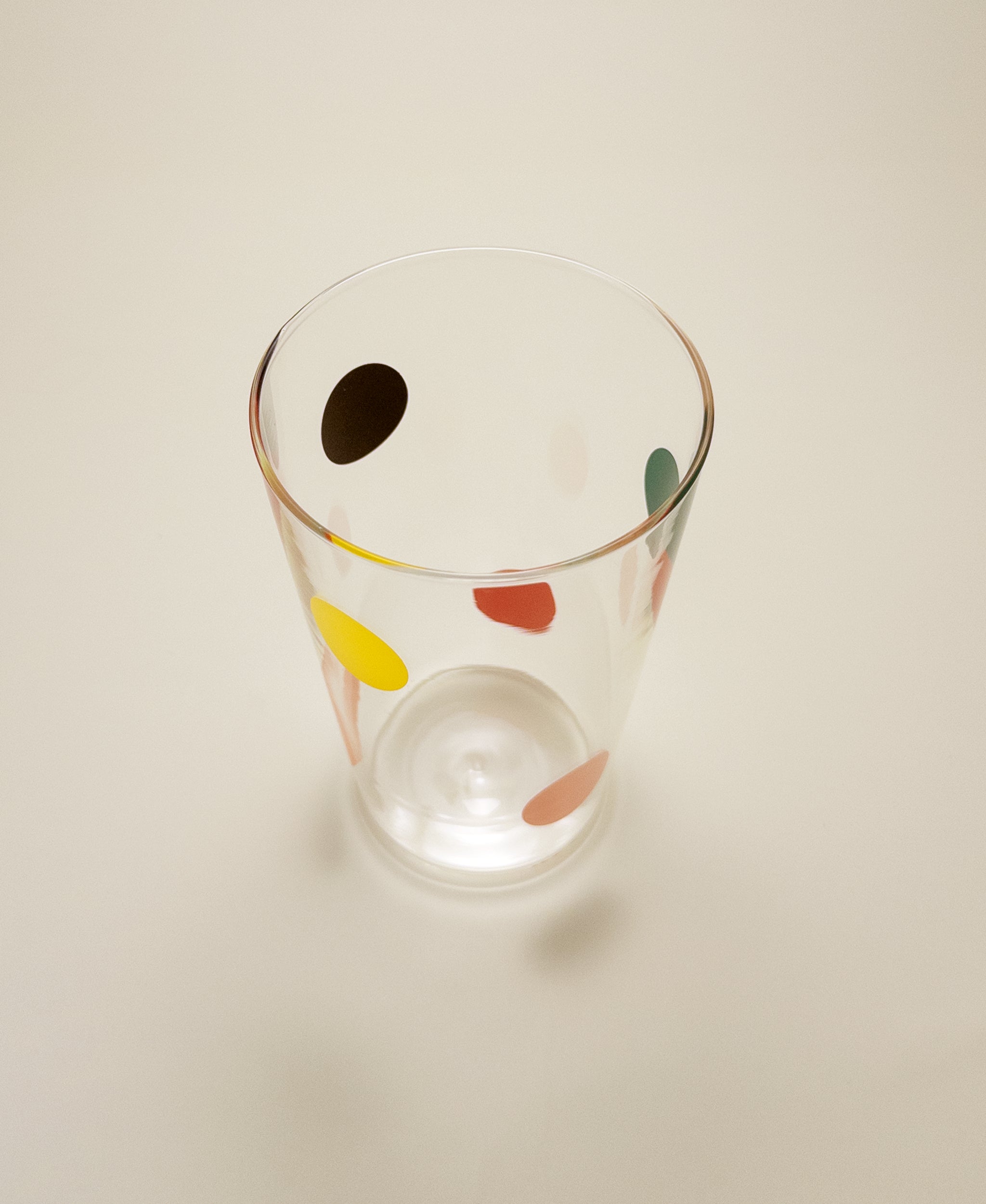 Retro Dot Tall Glass