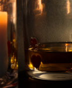 Heart Thick Glass Cup