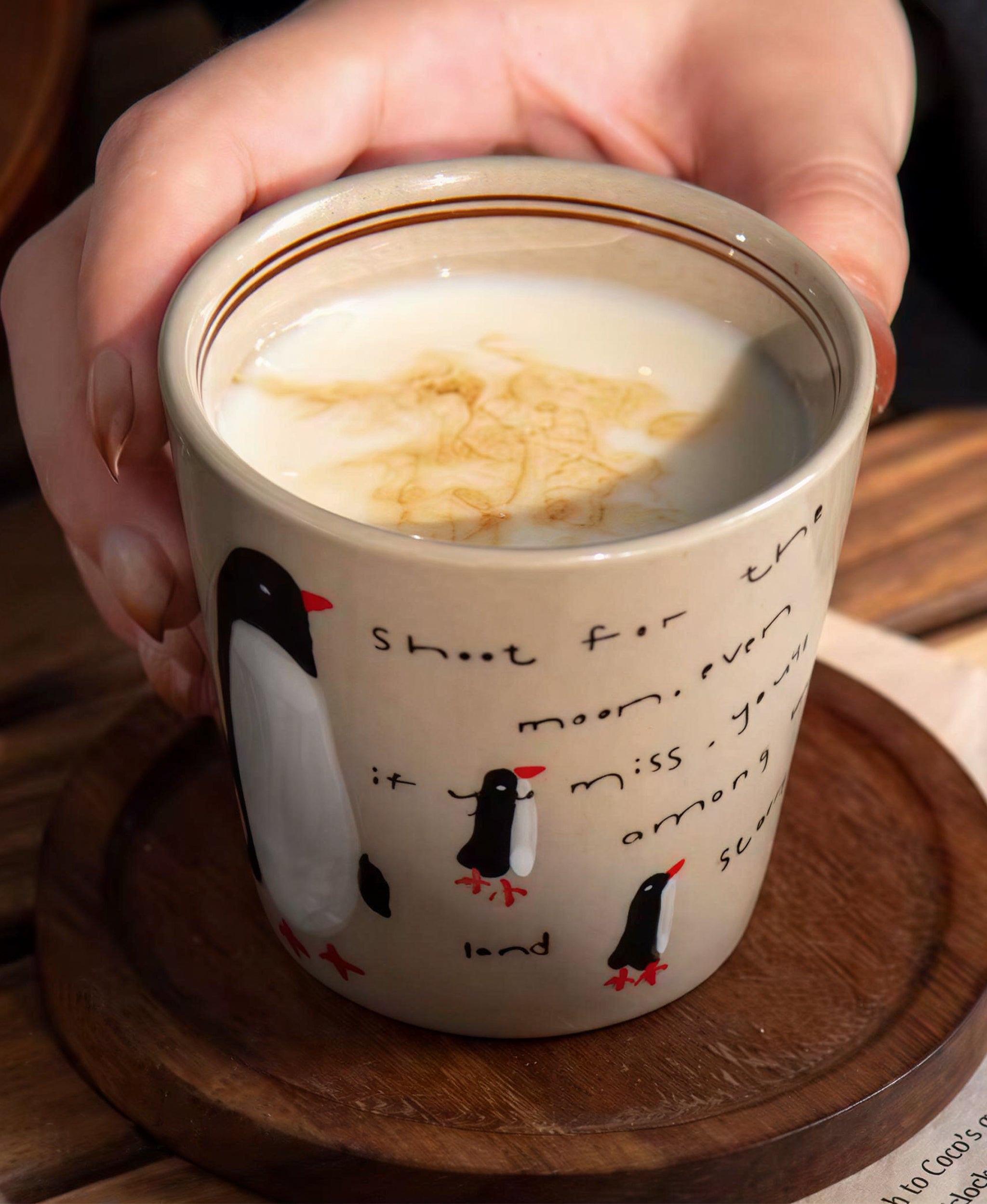 Hand-Painted Ceramic Mug