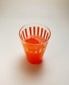 Retro Stripe Glass
