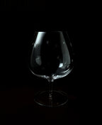 Star Engraved Crystal Cognac Glass